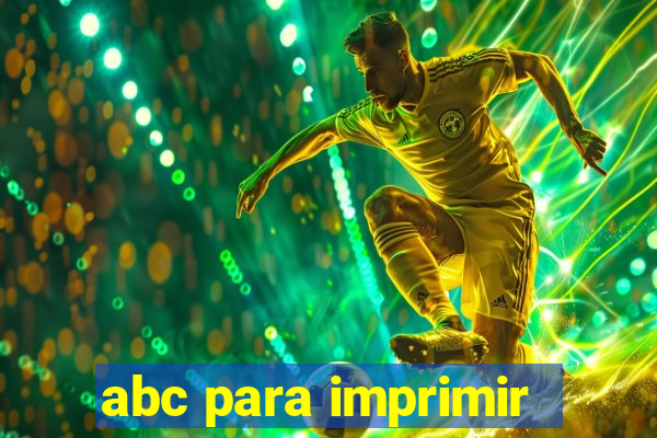 abc para imprimir